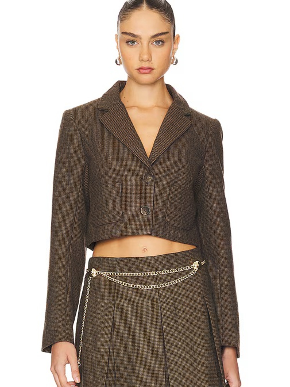 ASTR the Label Siarah Cropped Jacket - Perfect for Fall